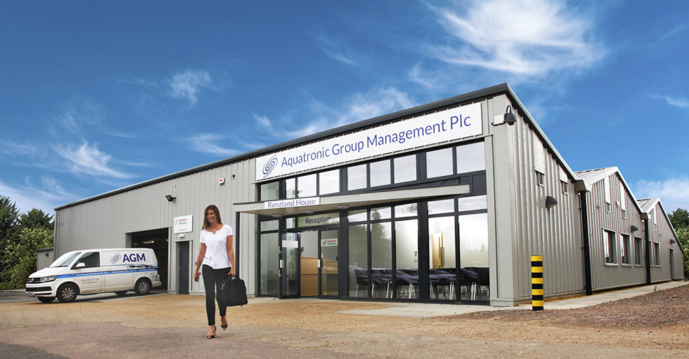 Aquatronic Group Management Plc celebrate their 45th anniversary by building a new factory at Copford.